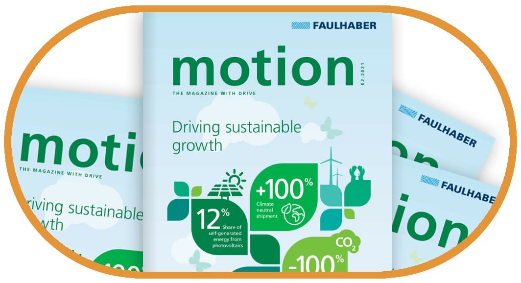 La revista Faulhaber Motion, impulsa el crecimiento sostenible de su tecnología