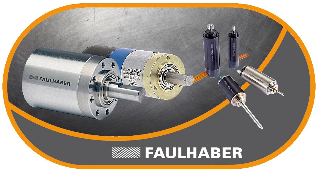 Gama de motores Coreless DC y electrónica de control Faulhaber